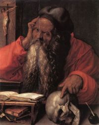 lbrecht Dürer „Šv. Jeronimas“. 1521